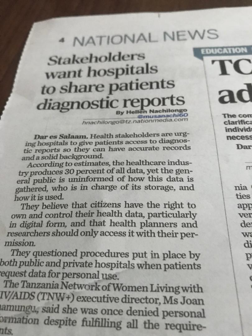 FINAL REPORT CLM TANZANIA 